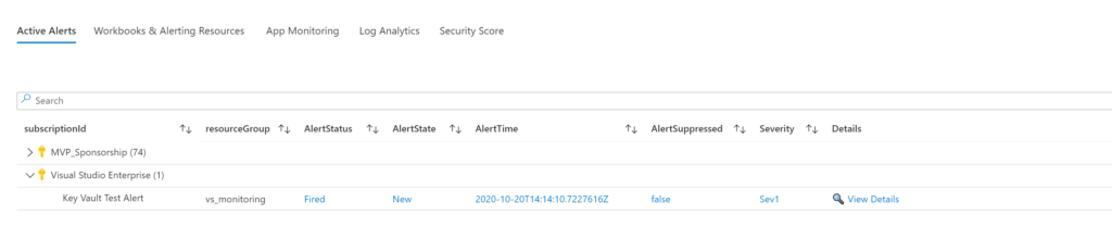 Azure Inventory Dashboard